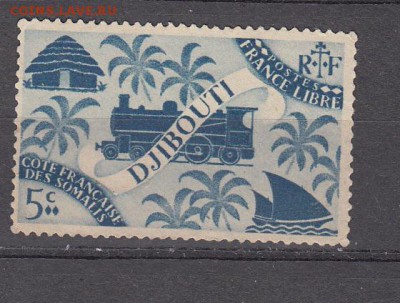 Колонии Джибути 1943 1м - 534