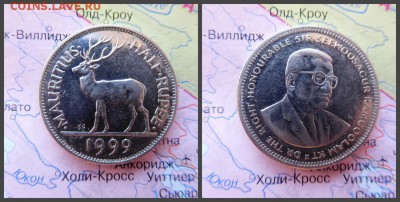 Маврикий ½ рупии, 1999 - 11