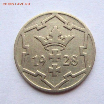 Данциг 5 пфеннигов 1928г ,до 1.10.2018г в 22.00 мск - 1.JPG