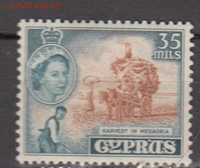 Колонии Кипр 1955 1м 35м - 550