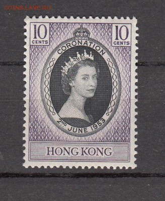 Колонии Гонконг 1953 1м - 567