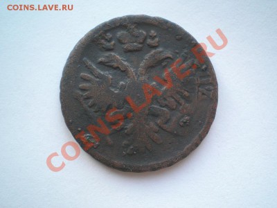 Денга 1731г. перечекан - P5130009.1