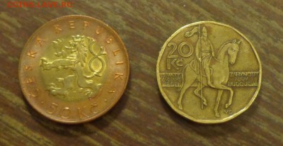 ЧЕХИЯ - 20 и 50 крон БИМ по курсу до 5.10, 22.00 - Чехия 20 кр, 50 кр _1