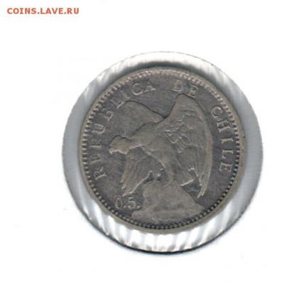 10 сентавос 1899 года Чили до 01.10 до 21.00 - 10 сентавос 1899()