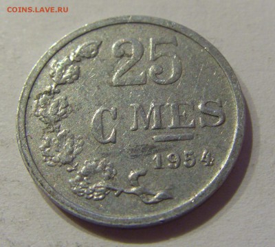 25 сантим 1954 Люксембург №1 05.10.2018 22:00 МСК - CIMG4522.JPG