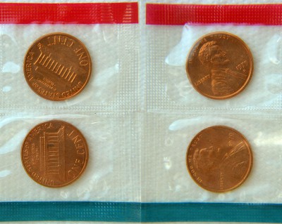 Монеты США из наборов 75, 79, 80 и др. UNC, разумеется - 1С 1979