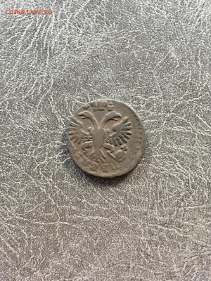 Деньга 1731 года перечекан. До 22:00 05.10.18 - 9B08EBD3-F54A-4619-9B30-7BD8EFF8396E