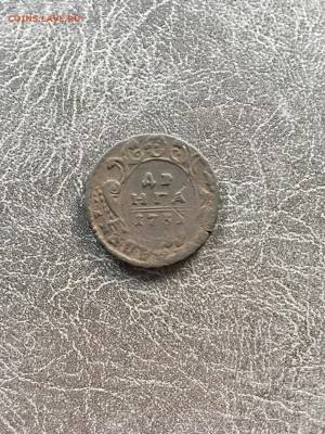 Деньга 1731 года перечекан. До 22:00 05.10.18 - C3507DA4-7FEE-40C1-B6C9-90EB4D179374