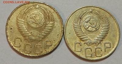 3 копейки 1949(2шт.) буква "Р"  присущена до 05.10 - IMG_20180929_225536
