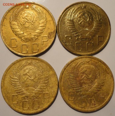 5 копеек 1946,1949,1955,1956 гг., СССР, до 22:00 2.10.18 г. - 5-46 49 55 56-5.JPG