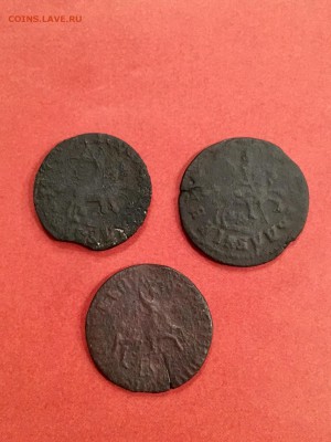 Копейки Петра I 3 штуки. До 22:00 05.10.18 - F5B2D351-744E-4F44-8574-43B674D8DD03