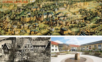 Частные выпуски нотгельдов Германии. Обзорная тема. - Клиника в 1867 году и в наши дни