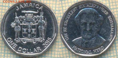 Ямайка 1 доллар 2015 г., до 03.10.2018 г. 22.00 по Москве - Ямайка 1 доллар 2015  1039