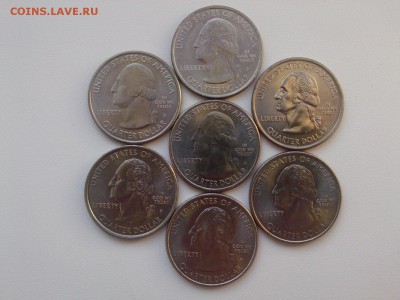 КВОТЕРЫ (25 ¢еnts) штаты -4 шт., парк -3 шт. до 6.10.18 - IMG05313
