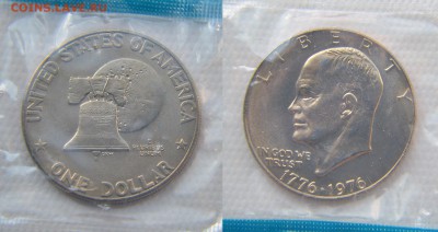 б "Колокол свободы" UNC до 22:22 05.10 - 1$ 1976 (75) Колокол