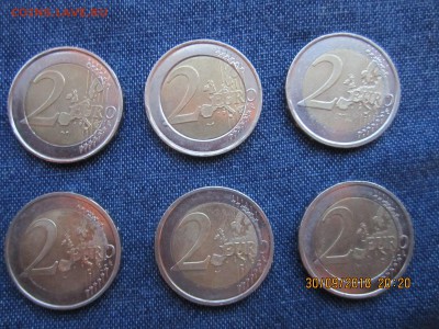 2 евро Бельгия. 6 монет. есть Атомиум,Б-Л эк.союз - IMG_4481[1].JPG