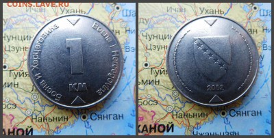 Босния и Герцеговина 1 марка, 2002 - 5