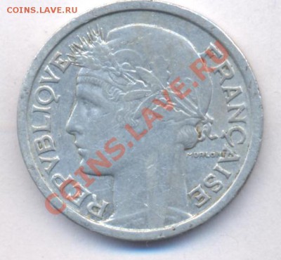 Франция 1 франк 1948 г. До 15.05.11 г. 20-00 МСК. - Франция 48.1