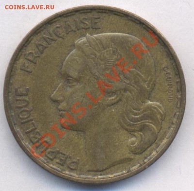 Франция 50 франков 1951 г.  До 15.05.11 г. 20-00 МСК. - Франция 50.1