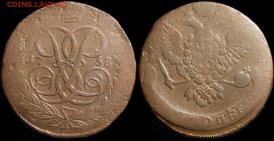 5 копеек 1758 года ЕМ. КЛАДОВАЯ (до 5 октября,пятница). - 1w3Y56ewUJw