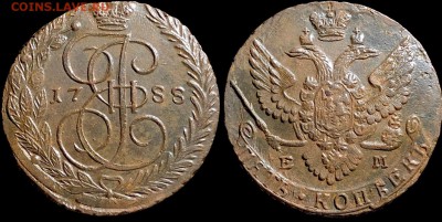 5 копеек 1788 года ЕМ. КЛАДОВАЯ (до 5 октября,пятница). - 0lmJ3uCrf-o