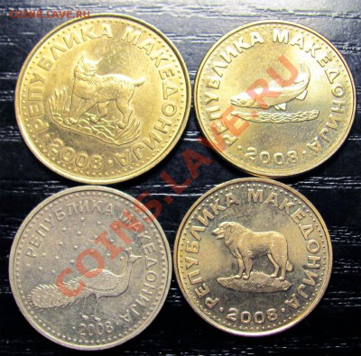 R55 Македония, фауна 4 шт. до 20.05 в 22°° - R55 Macedonia Set1 4 pcs_1