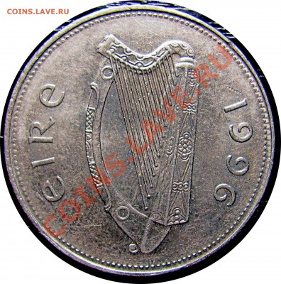 R56  Ирландия 1 фунт 1996 (олень) до 20.05 в 22°° - R56 1 pound 1996_2