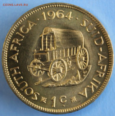 С РУБ.ЮЖНАЯ АФРИКА 1 БОЛЬШОЙ ЦЕНТ 1964г.ПОВОЗКА до 7.10 - IMG_2446.JPG
