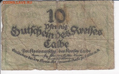 Нотгельд-Кальбе  10 пфеннигов 1920 г. до  07.10 в 22.00 - IMG_20181001_0001