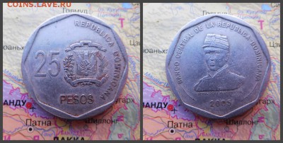 Доминикана 25 песо, 2005 - 12