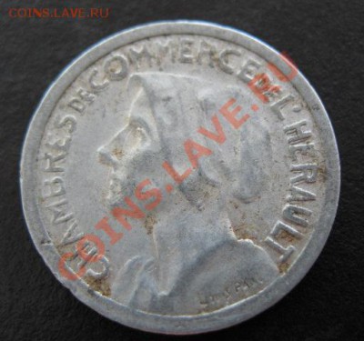 Франция, нотгельд, 1921, до 17.05 в 21-00 мск - фр дама а