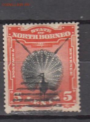 Колонии Северное Борнео 1897 1м 5ц - 44