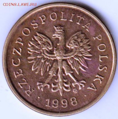 Польша 2 гроша 1998 г. до 24.00 09.10.18 г - 019