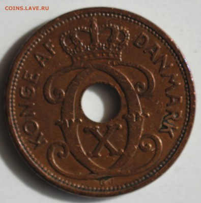 С РУБ. ДАНИЯ 2 эре 1932г. С ДЫРОЧКОЙ до 9.10 в 22-00 - IMG_2028.JPG