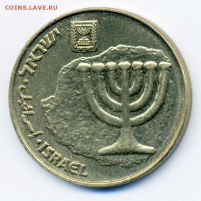 Израиль 10 агорат 2011 - Израиль_2011-10агорат_А