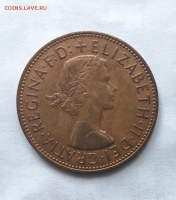 1 пенни 1967 Великобритании,до 7.10. - bO1FIKJrMxg