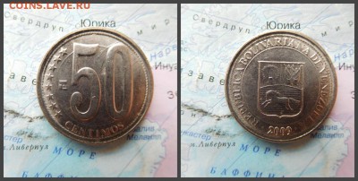 Венесуэла 50 сентимо, 2009 - 10