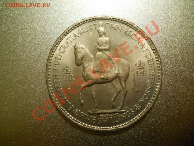 Великобритания 1 крона 1953 коронация. До 18.05.11 в 22-00 М - DSCN1948.JPG
