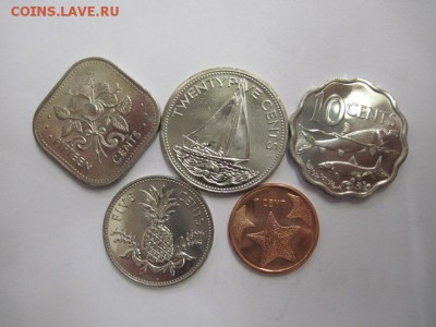 Багамские острова набор из 5 монет  до 07.10.18 - IMG_1366.JPG