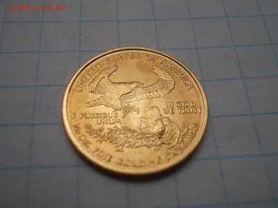США 5 долларов 2007 года ЗОЛОТО до 10.10.18 г в 22-15 по МСК - DSCN0056