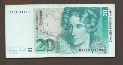 ГЕРМАНИЯ 10 марок 1993г до 09.10.18г 22.00 МСК - 4-