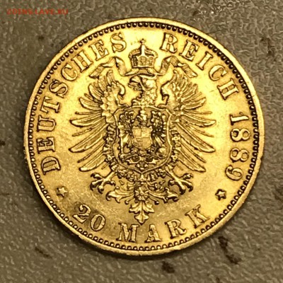 20 марок 1889 года - 0E8BD62C-E2A0-4979-B32E-564D8B71CDE4