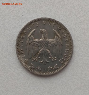 ГЕРМАНИЯ(РЕЙХ),1 рейхсмарка 1934D(никель)до 9.10.2018 - IMG_20180902_150826