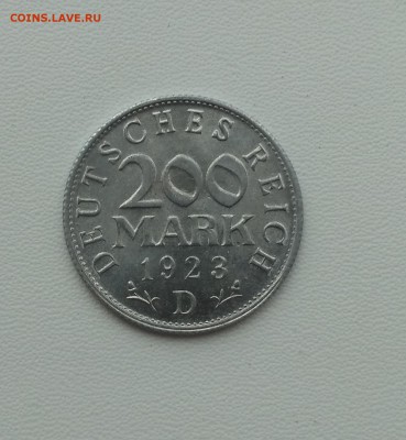 ВЕЙМАР,200 марок 1923D(алюминий)до 9.10.2018 - IMG_20180902_151437