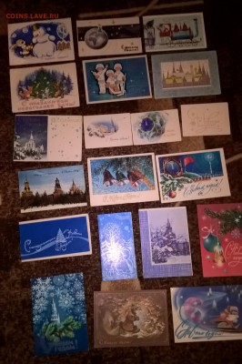 СССР ПК с Новым годом 40шт - 18а
