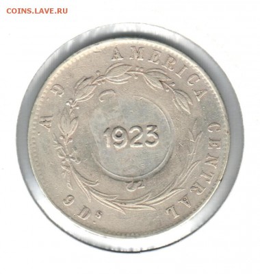 Монеты Ц. и Л. Америки из коллекции на оценку и спрос - 1 кулон 1923()