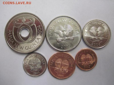 Папуа Новая Гвинея набор из 6 монет до 10.10.18 - IMG_1408.JPG