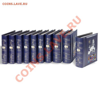 Куплю Альбомы для монет евро с 1999-2009 г. - 564522