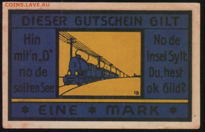 (нотгельд) 1 марка 1921г., Германия - до 14.10.18в22.00 МСК. - Scan0001