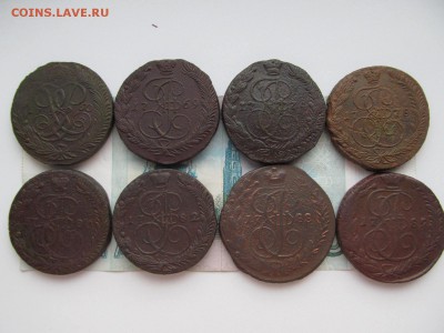 5 копеек  1760--1789  8 шт  все  разные : на  оценку - IMG_1079.JPG